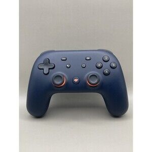 Google Stadia Blue Orange PC Universal Bluetooth Game Controller *Tested*